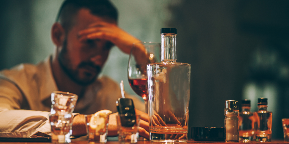 alcoholic man