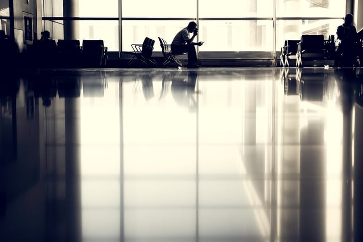 Loneliness at the airport can hurt sobriety