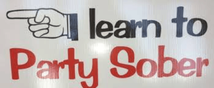 Learn to Party Sober