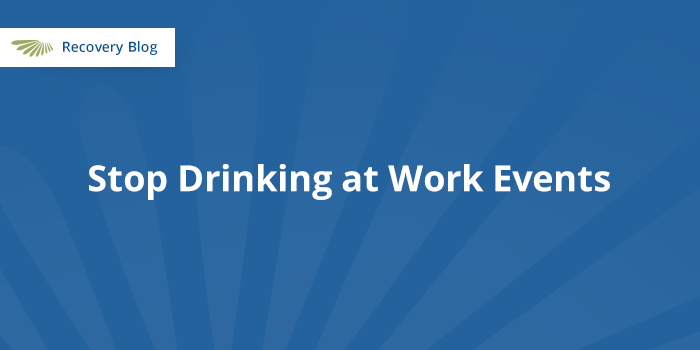 It's time to stop drinking at work events